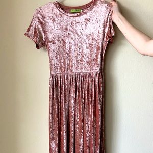 Long Velvet dress